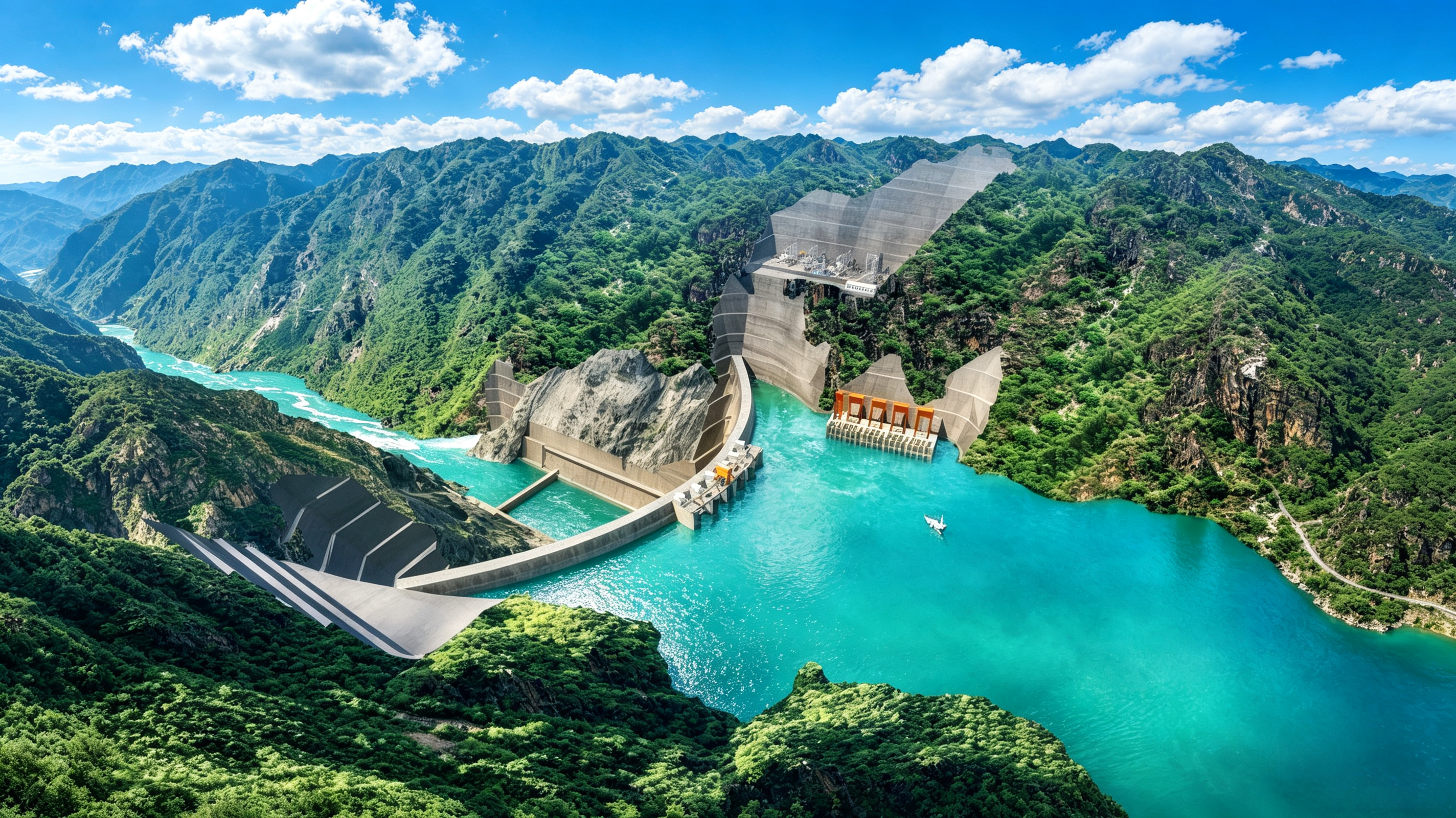 叶巴滩水电站